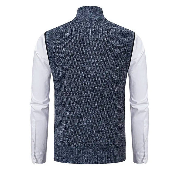 Mens Wool Tweed Vest