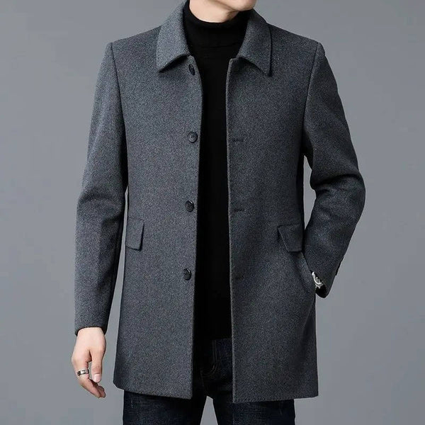 Men’s Tailored Short Overcoat