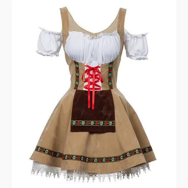 German Bavarian Traditional Dirndl Dress