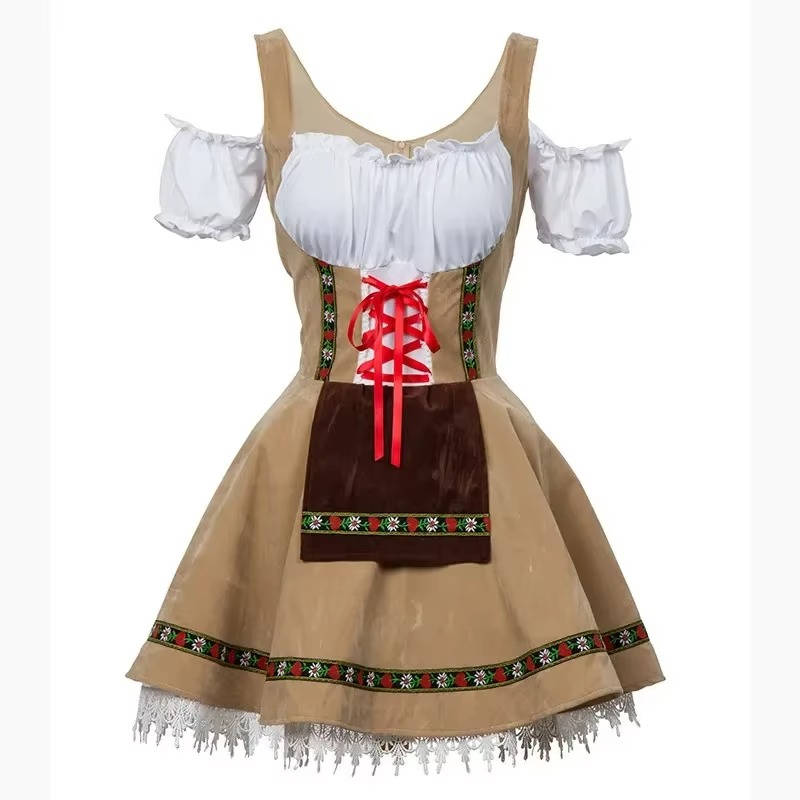 German Bavarian Traditional Dirndl Dress