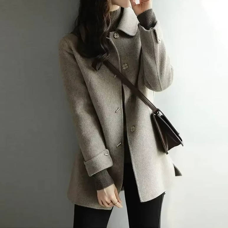 Womens Short Wool Coat