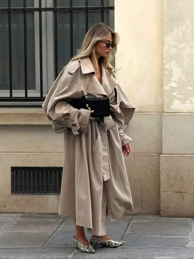 Women's Trench Coat Long