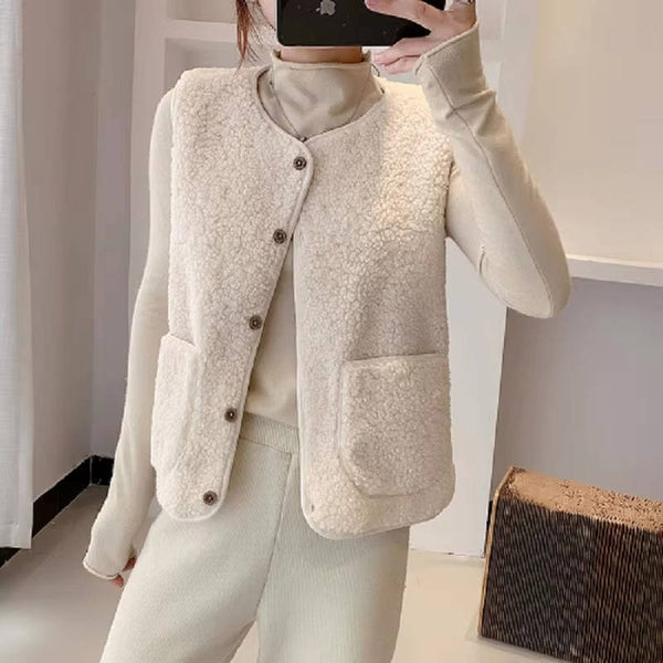 Womens Sherpa Vest