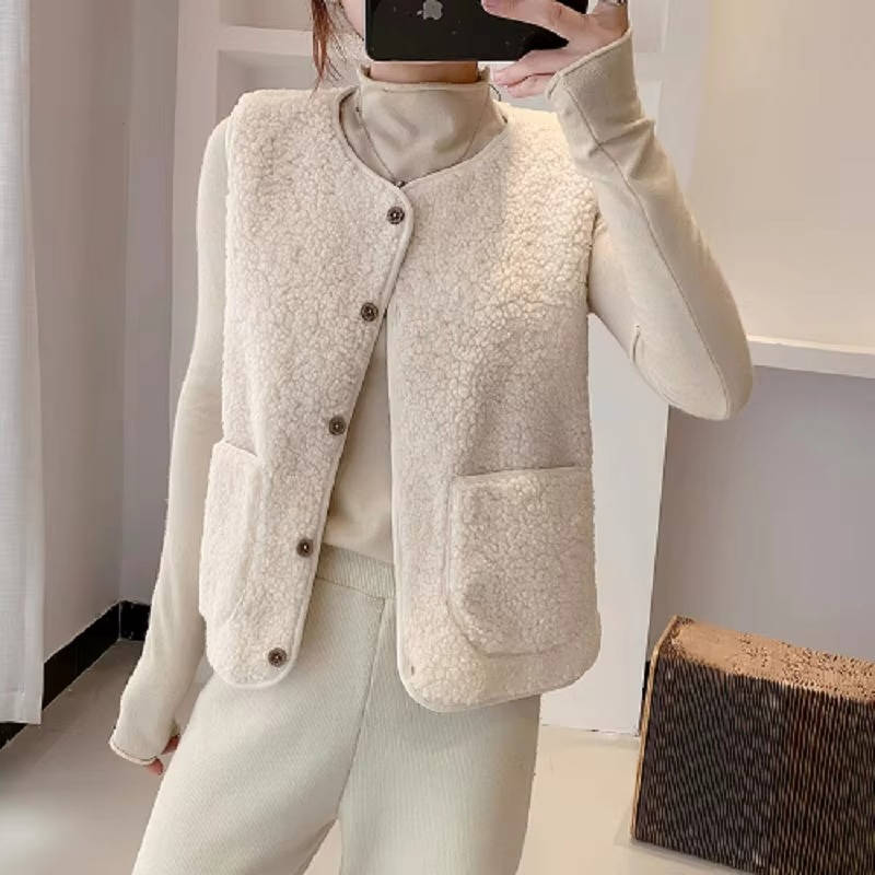 Womens Sherpa Vest