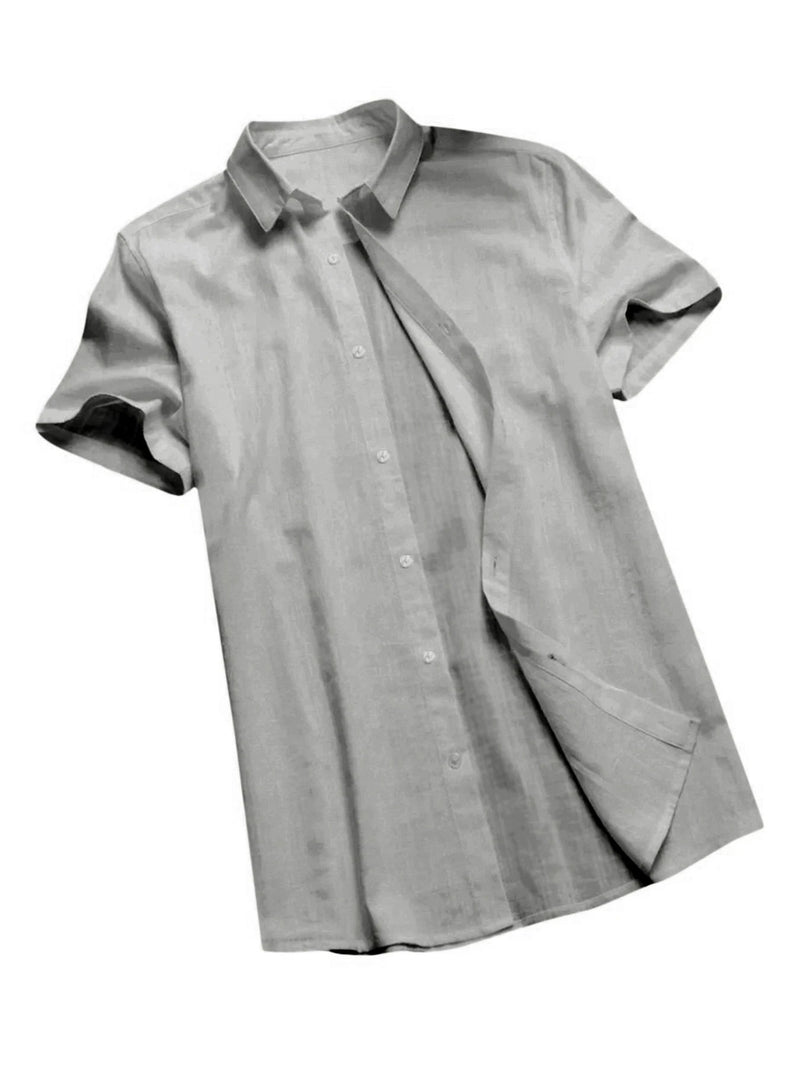 Men's Summer Linen Shirt - Light And Breathable