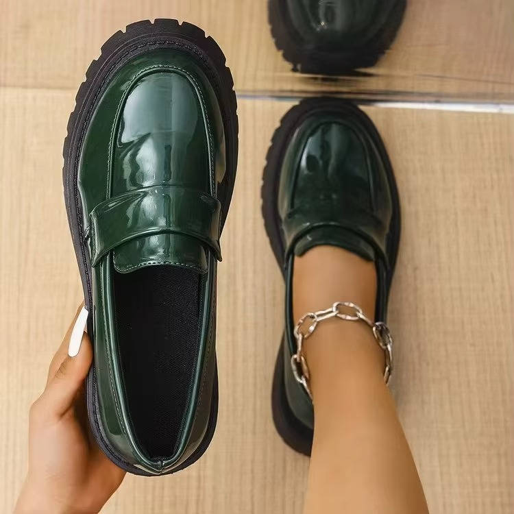 Platform Loafers Women