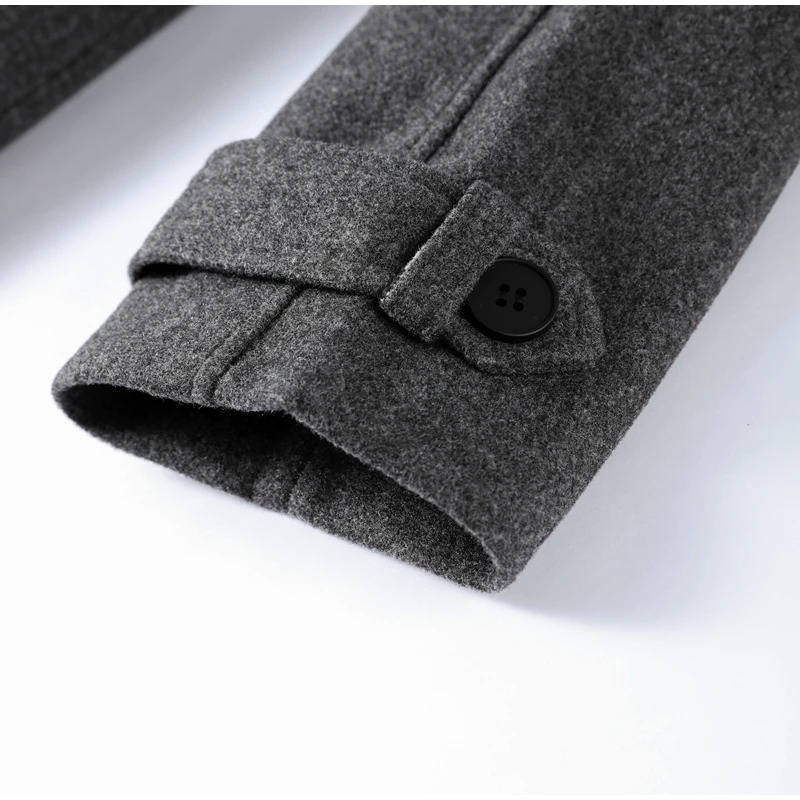 Women's Lace Up Wool Overcoat