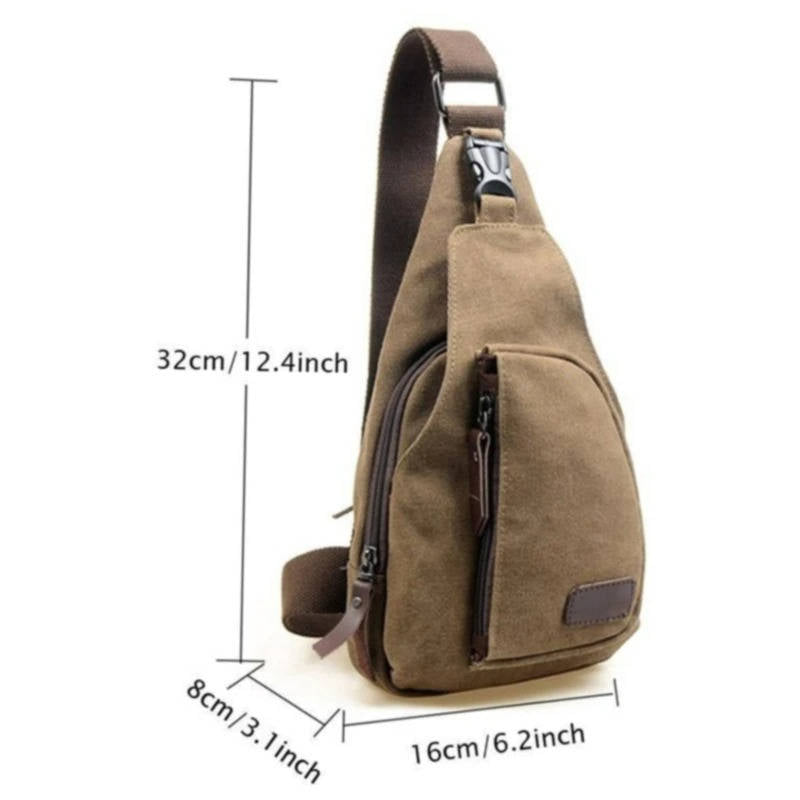 Canvas Sling Bag