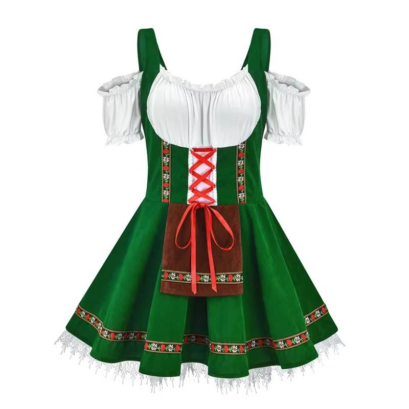 German Bavarian Traditional Dirndl Dress