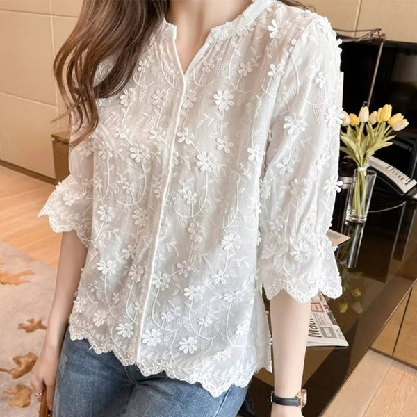 Women’s Floral Blouse