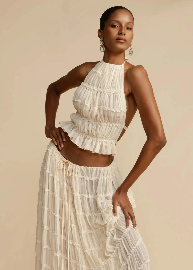Boho Backless Maxi Summer Dress