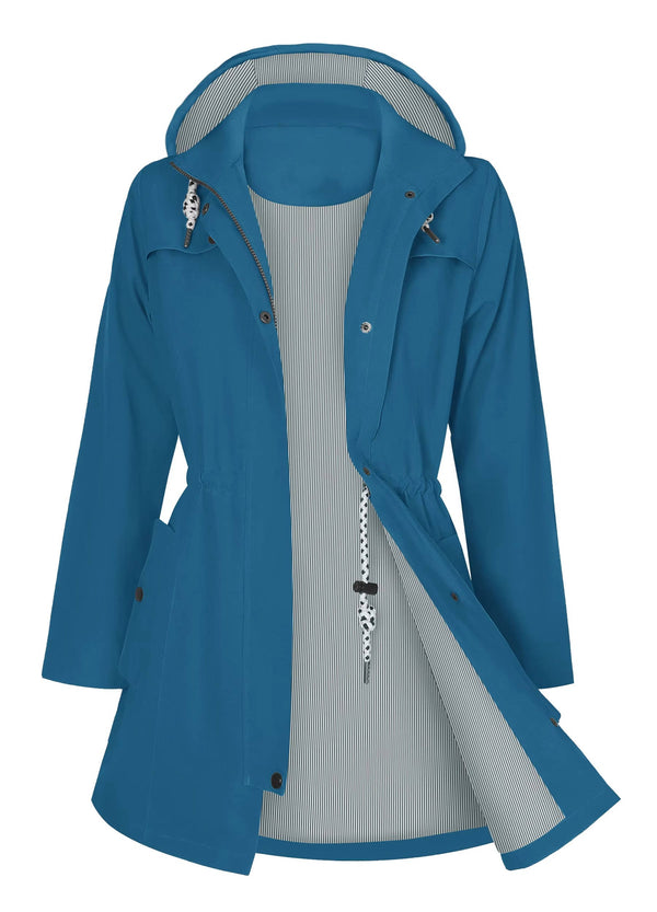 Women's Rain Jacket With Hood
