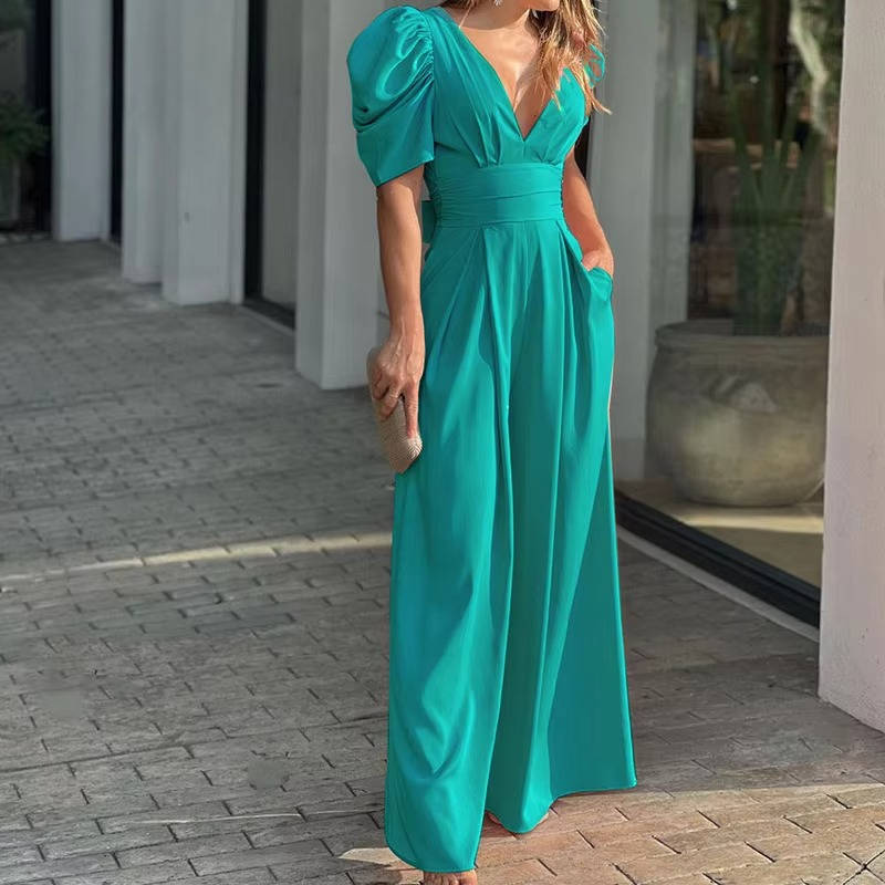 Elegant Long Tailored Jumpsuit For Women