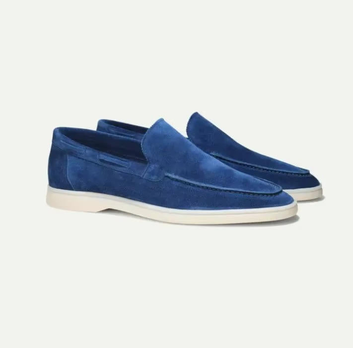 Men's Suede Yacht Loafers