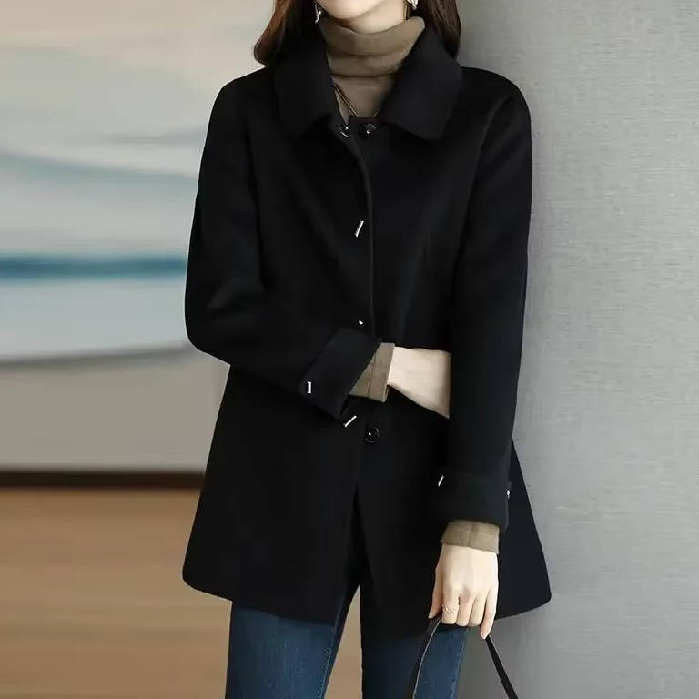 Womens Short Wool Coat
