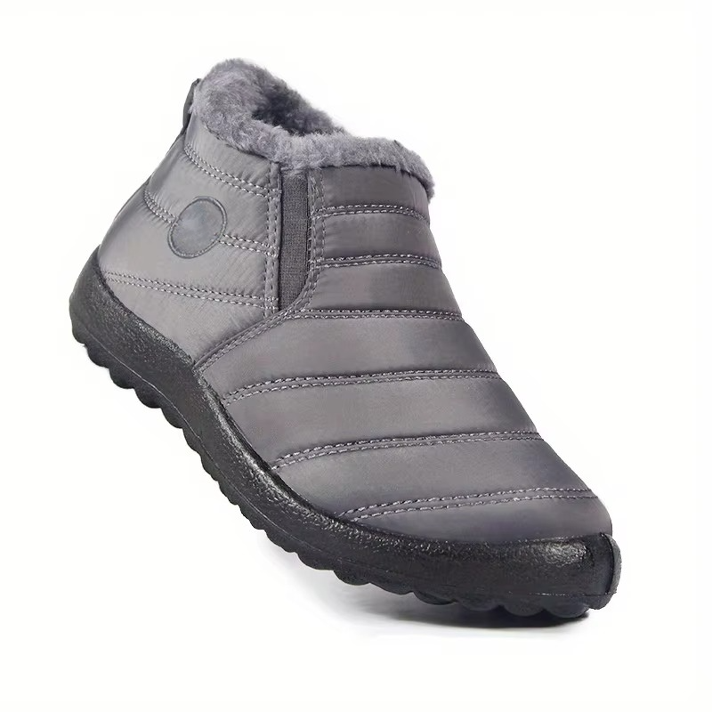 Women's Waterproof Non Slip Warm Snow Shoes - Comfortable Low Top