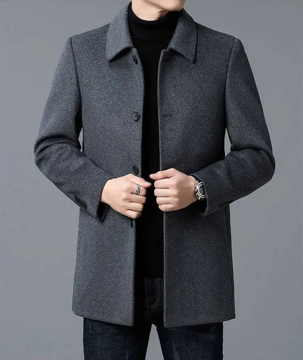 Men’s Tailored Short Overcoat