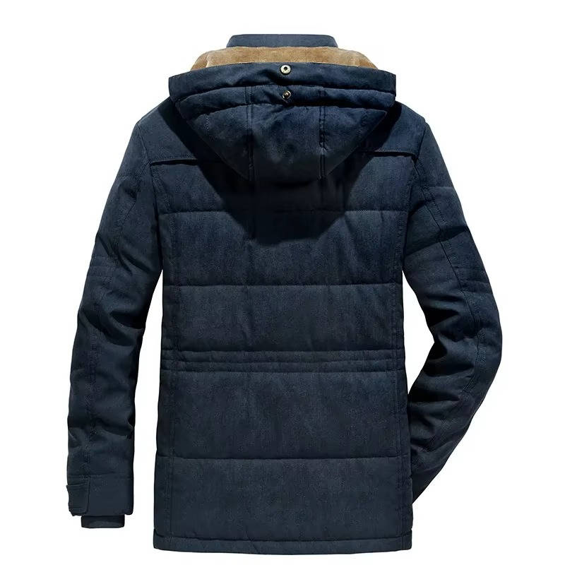 Men's Winter Parka with Fleece Lining