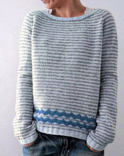 Women's Soft Wool Sweater Nordic Inspired