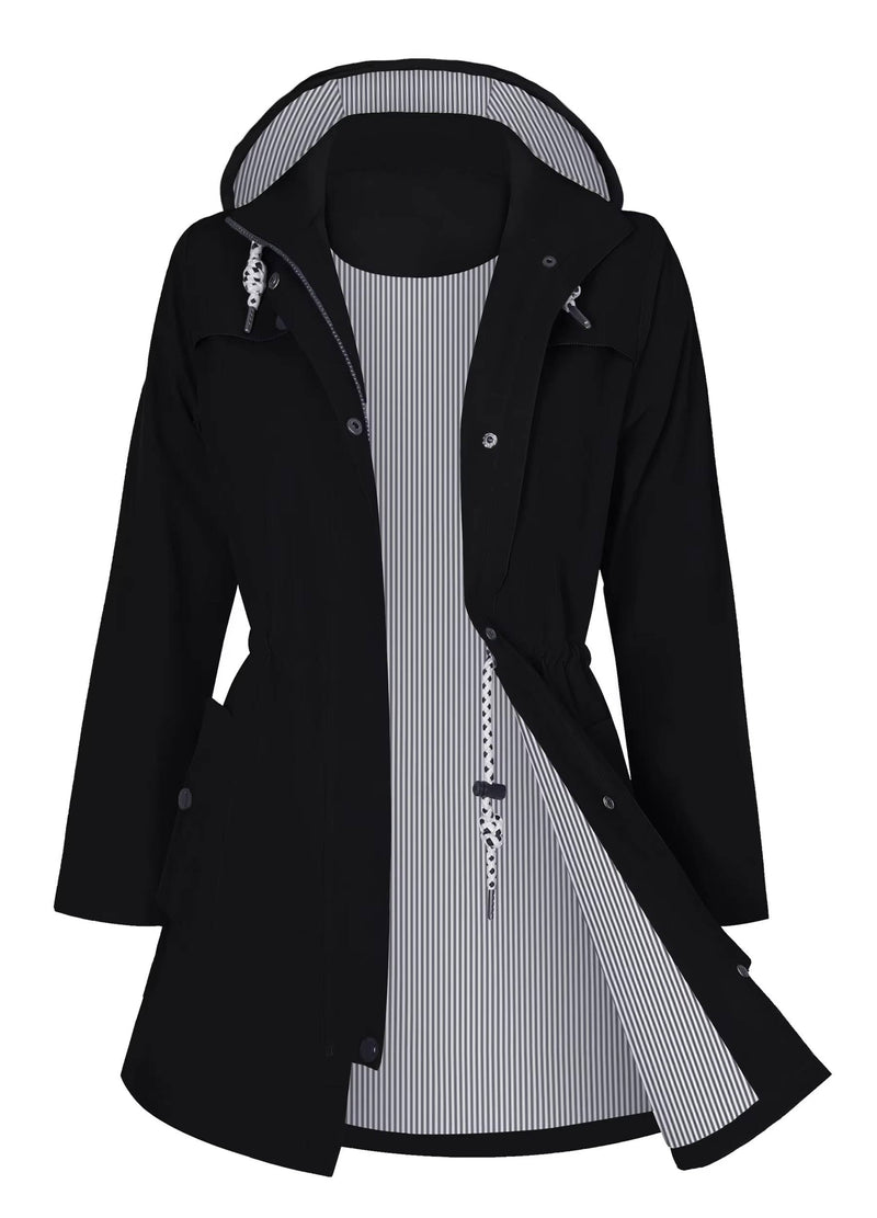 Women's Rain Jacket With Hood