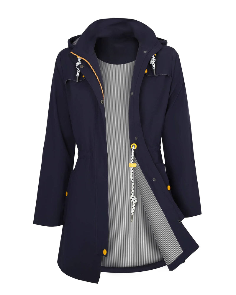 Women's Rain Jacket With Hood