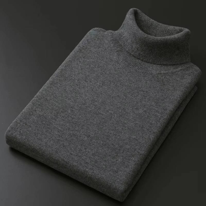 Men’s Cashmere Turtleneck Sweater