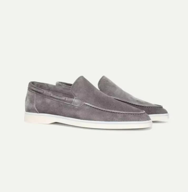 Men's Suede Yacht Loafers