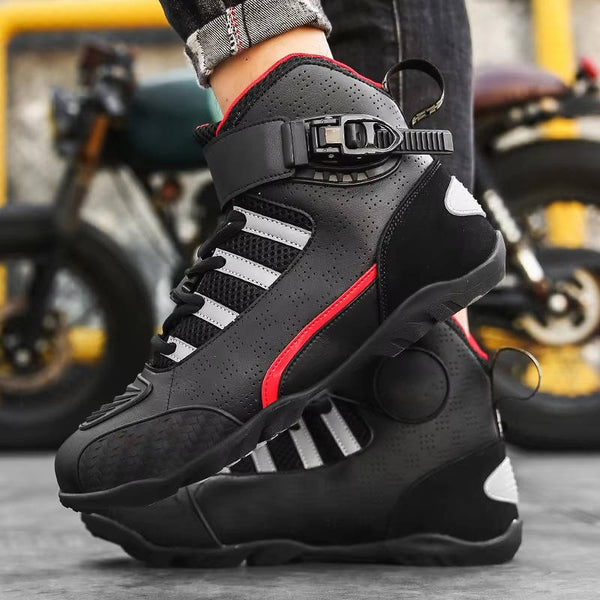 Men's Motorcycle Sneaker Boots