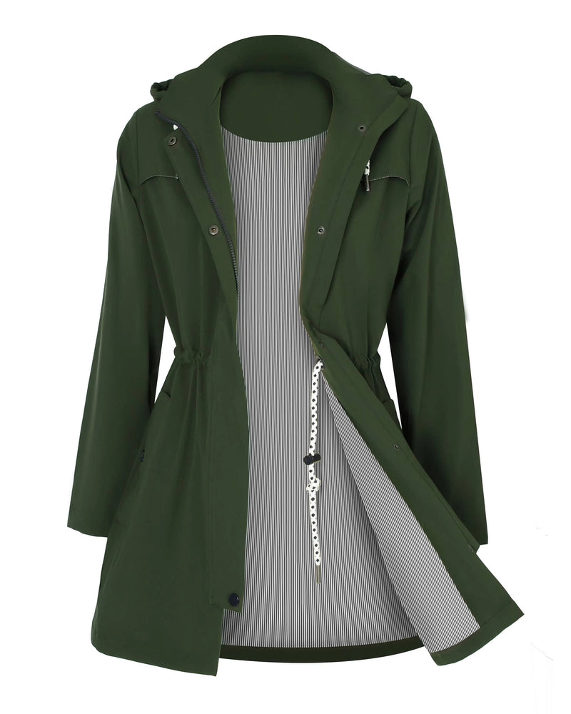 Women's Rain Jacket With Hood