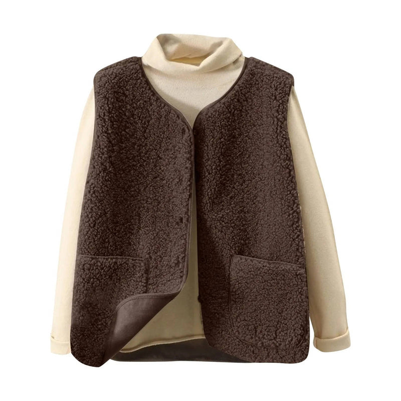 Womens Sherpa Vest