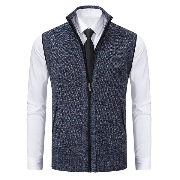 Mens Wool Tweed Vest