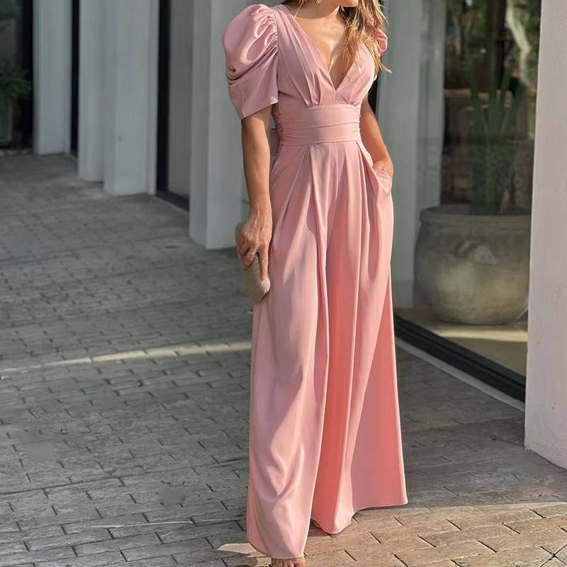 Elegant Long Tailored Jumpsuit For Women