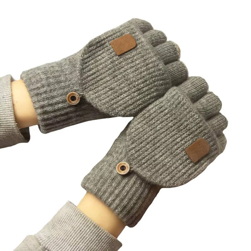 Knitted Fingerless Gloves