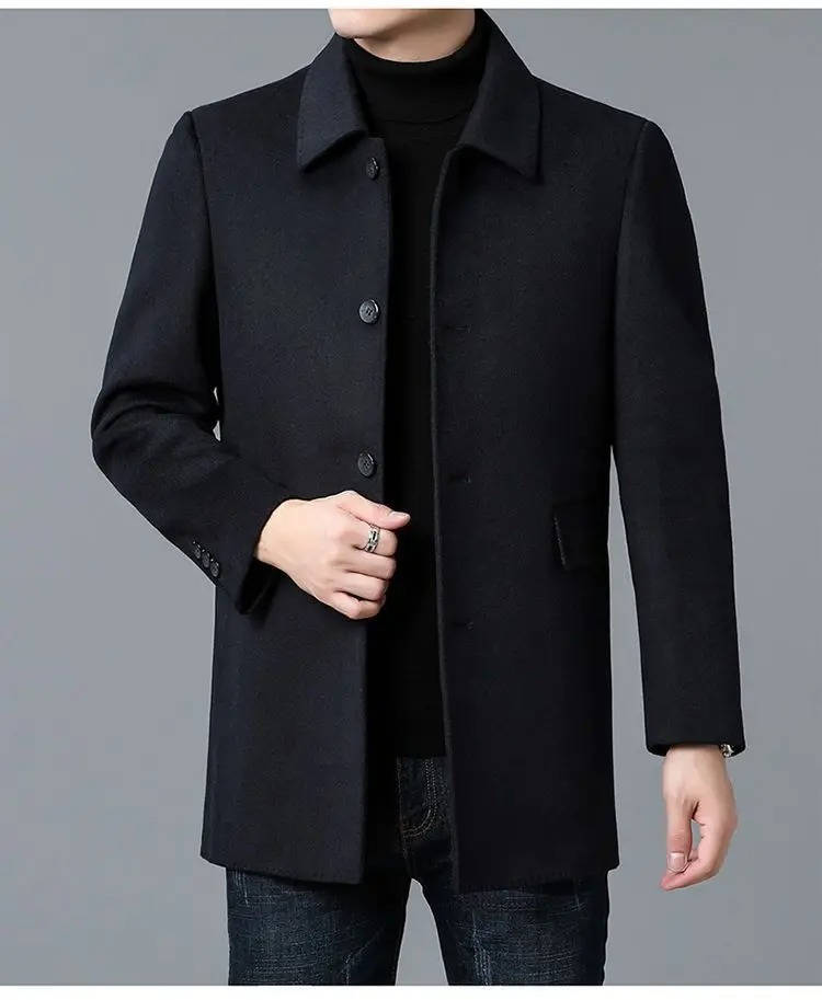 Men’s Tailored Short Overcoat
