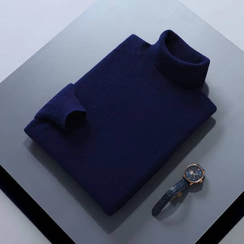 Men’s Cashmere Turtleneck Sweater