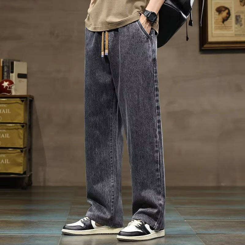 Men’s Drawstring Denim Jeans