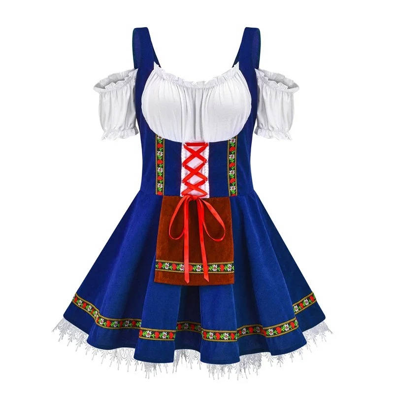 German Bavarian Traditional Dirndl Dress