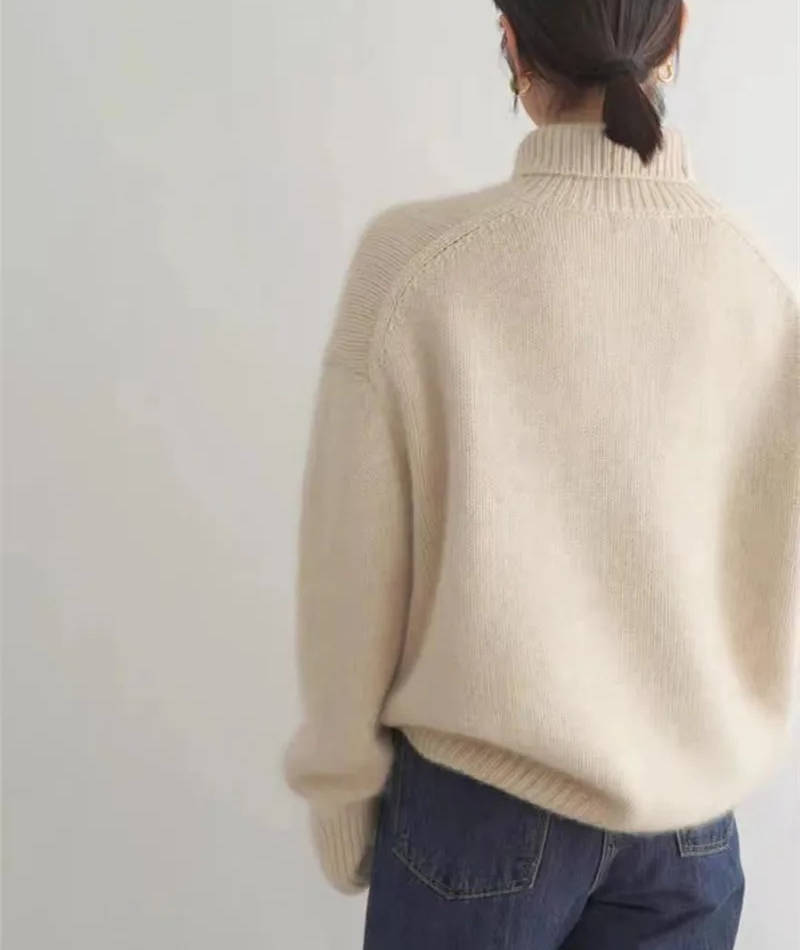 Women's Cashmere Turtleneck Sweater