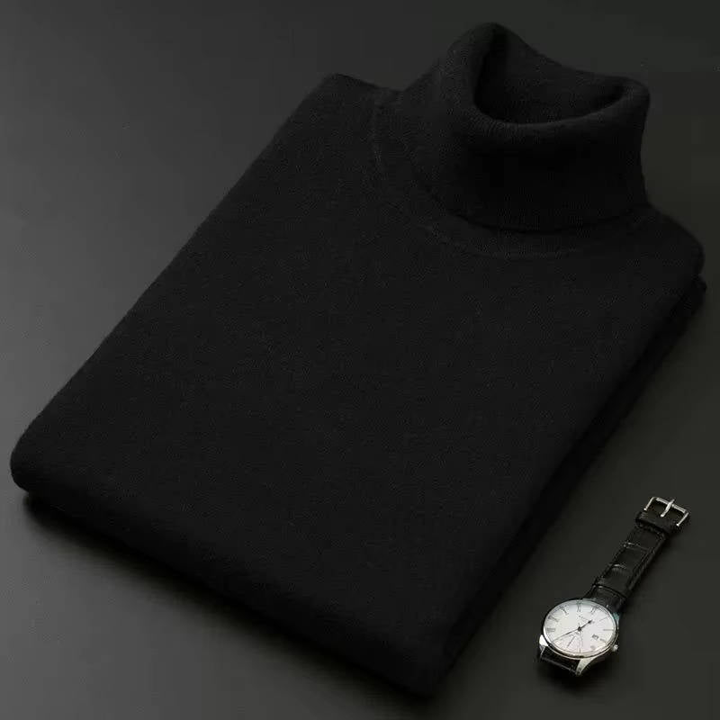 Men’s Cashmere Turtleneck Sweater