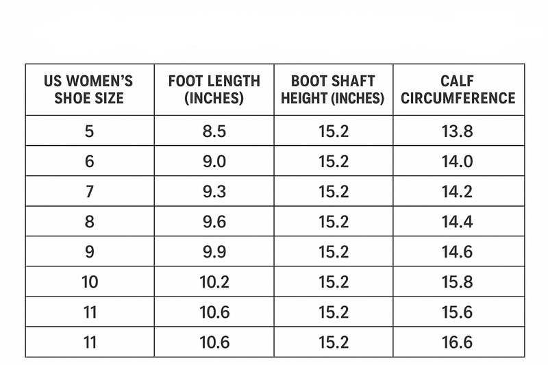 Vintage Women’s Knee High Riding Boots with Wedge Heel in Brown Gray Black