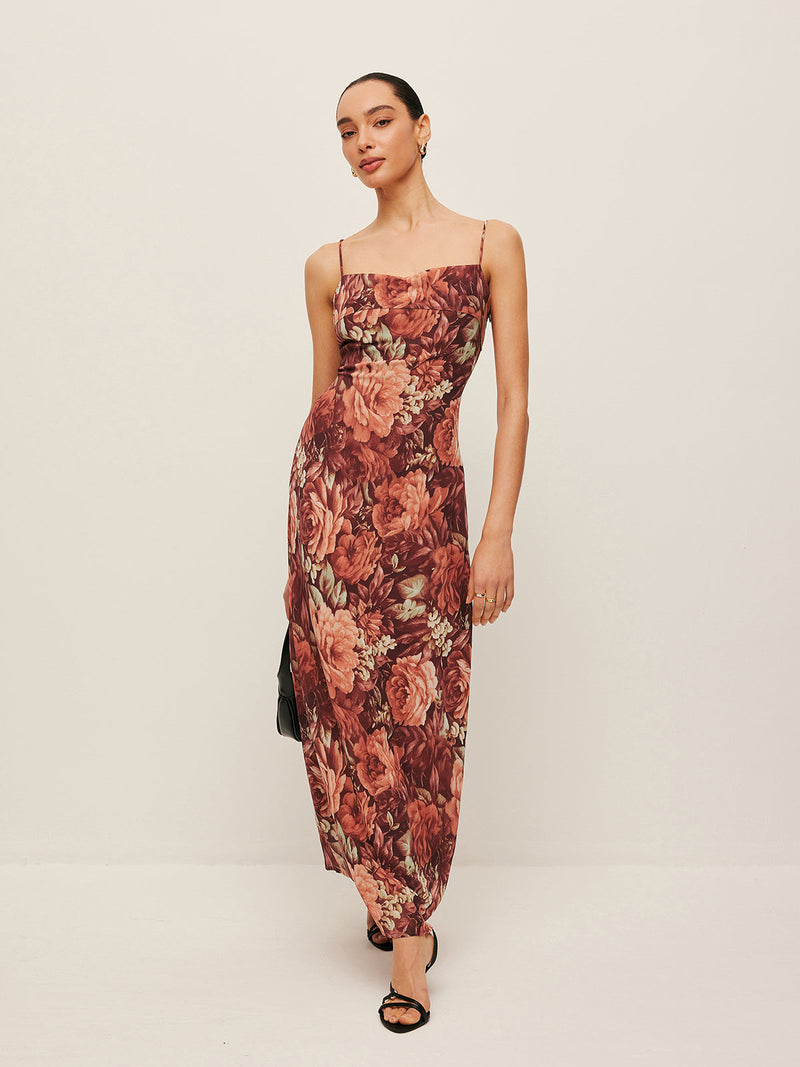 Floral Chiffon Cami Dress