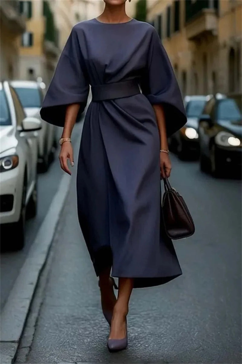A-Line Midi Dress