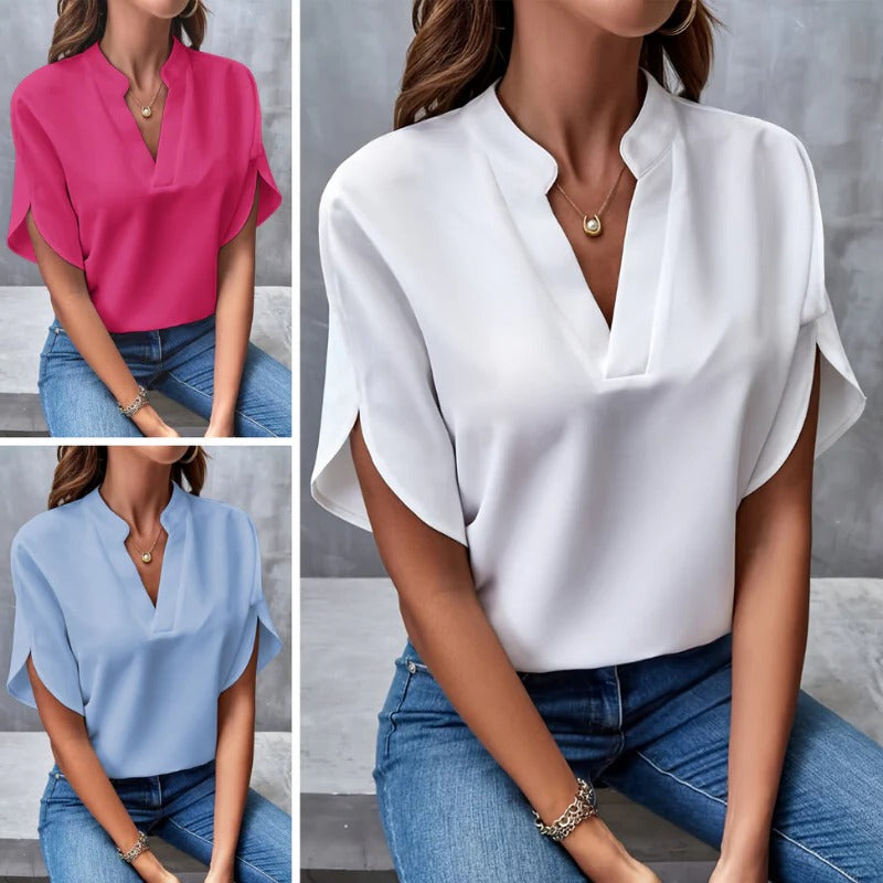 Women's Short-Sleeve Blouse