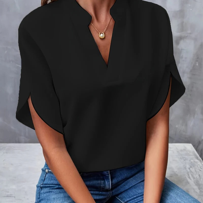 Women's Short-Sleeve Blouse