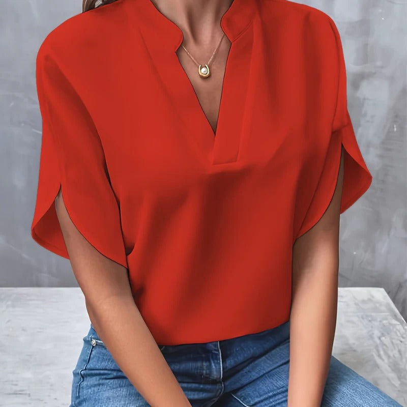 Women's Short-Sleeve Blouse
