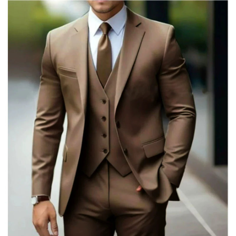 Three-piece men’s suit