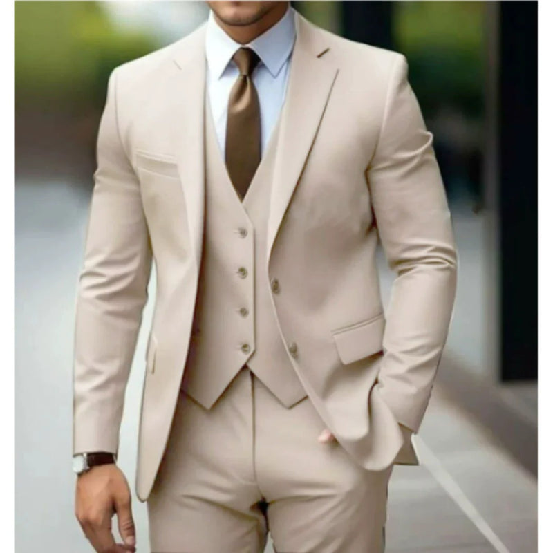 Three-piece men’s suit