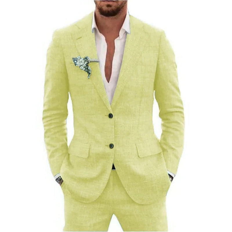 Two-piece men's summer suit