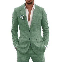 Two-piece men's summer suit
