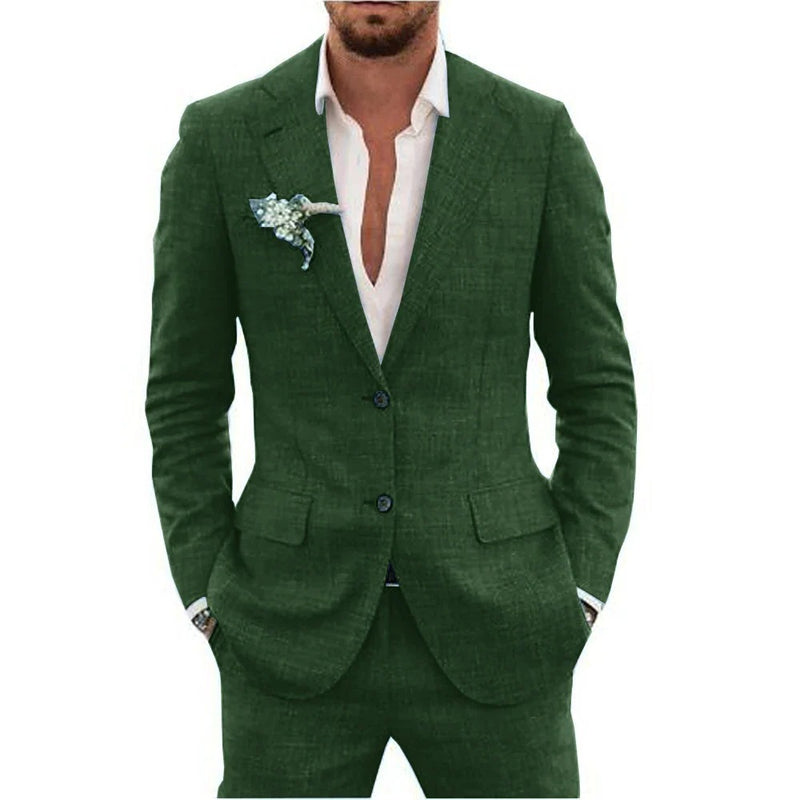 Two-piece men's summer suit